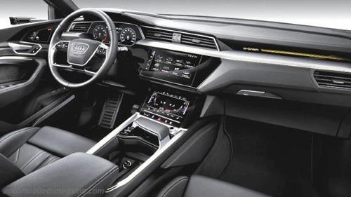 Audi e-tron interiör